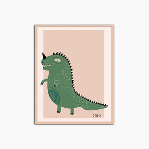 Dino - Wanddekoration drucken