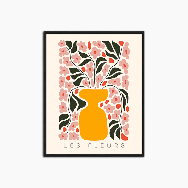 Fleurs dans le pot - Décoration murale imprimée
