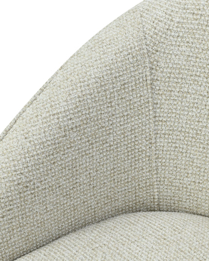 Cleo Eetkamerstoel - Beige - Chenille