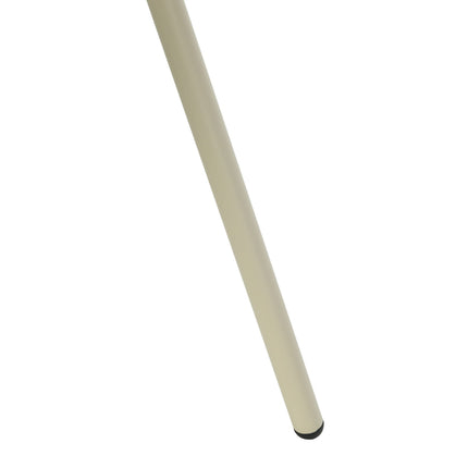 Cleo Eetkamerstoel - Beige - Beige Poten