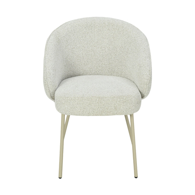 Cleo Eetkamerstoel - Ecru - Chenille