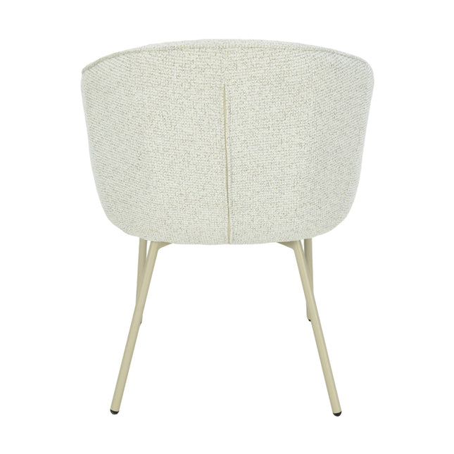 Cleo Eetkamerstoel - Ecru - Chenille