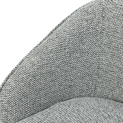 Chaise de salle à manger Cleo - Gris - Chenille