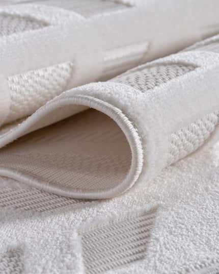 Moderner Teppich - Charm - Creme 655