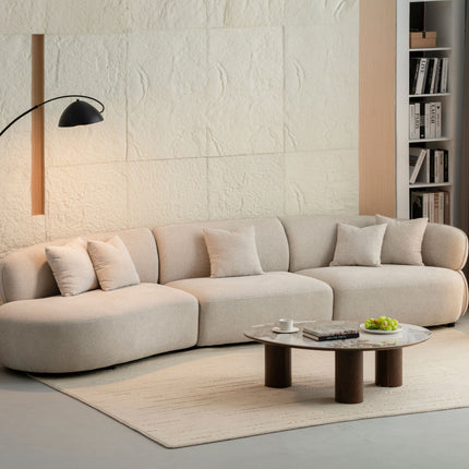 Fauteuil Ellips – Canapé modulable design Japandi