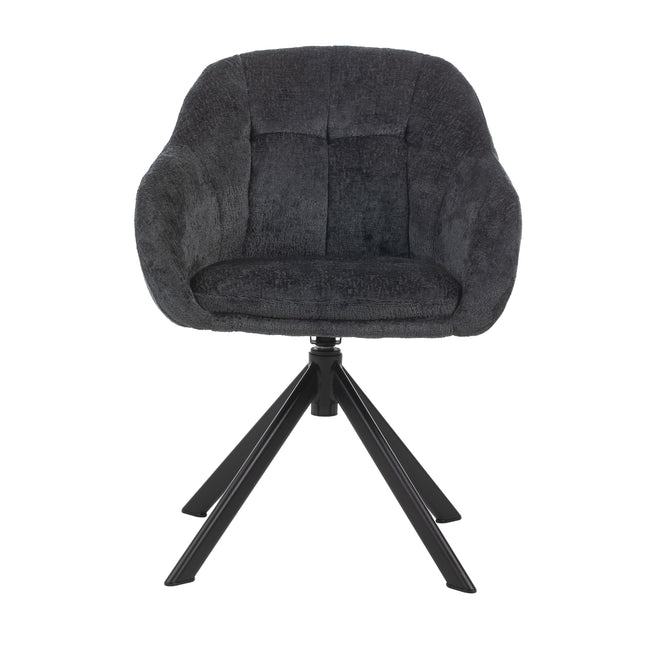 Chaise de salle à manger Grace - Anthracite
