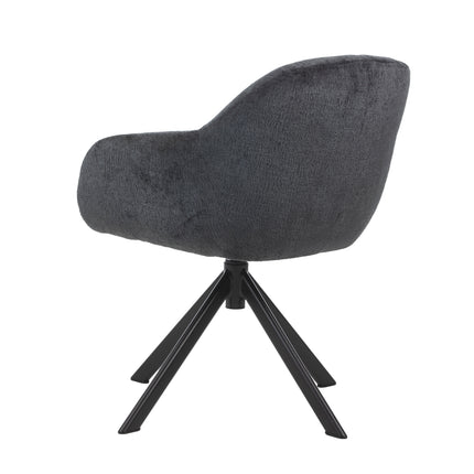 Chaise de salle à manger Grace - Anthracite