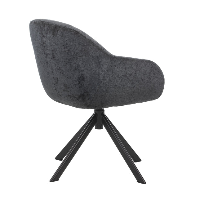 Chaise de salle à manger Grace - Anthracite