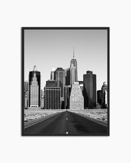 Road To Success - Print Muurdecoratie