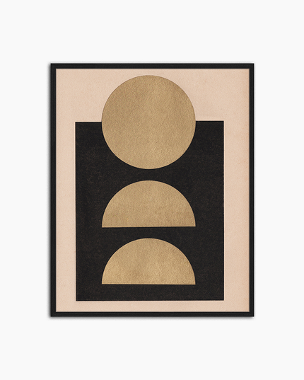 Abstrakte geometrische Wanddekoration