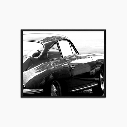 Porsche 356 - Décoration murale imprimée