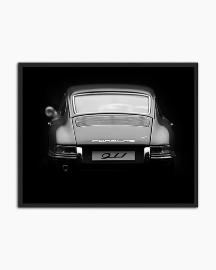 Le dos de Porsche - Décoration murale imprimée