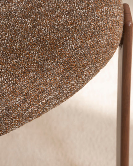 Jane Eetkamerstoel - Bruin Walnoot