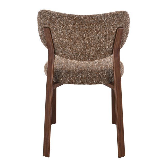 Jane Eetkamerstoel - Bruin Walnoot