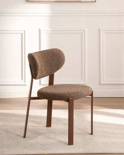Jane Eetkamerstoel - Bruin Walnoot