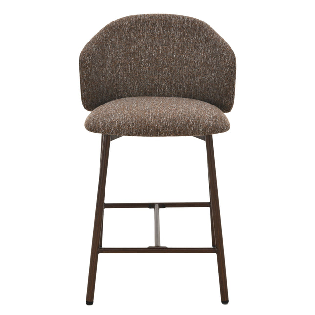 Jenna Barstoel - Bruin - Walnoot Poten