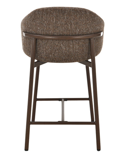 Jenna Barstoel - Bruin - Walnoot Poten