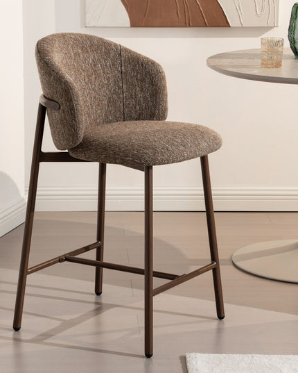 Jenna Barstoel - Bruin - Walnoot Poten