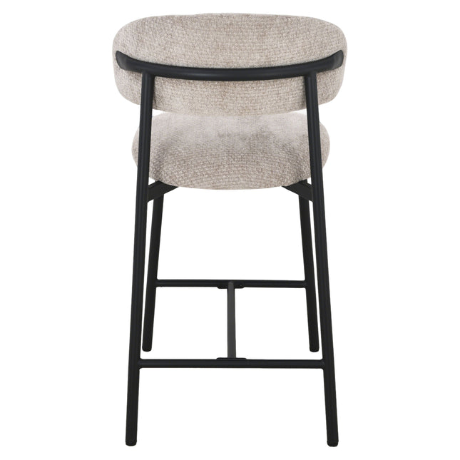 Kiara Barstuhl – Beige Chenille