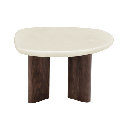Couchtisch Lea - Mikrozement Walnuss - 130cm