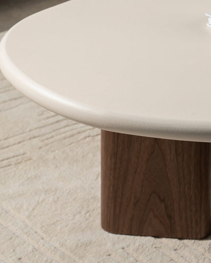 Salontafel Lea - Microcement Walnoot - 130cm
