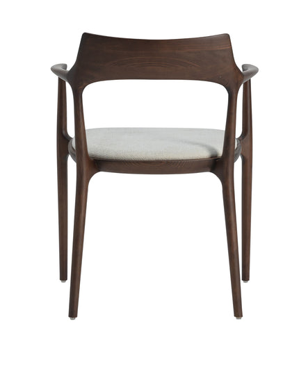 Levi Walnoot Eetkamerstoel - Japandi Beige