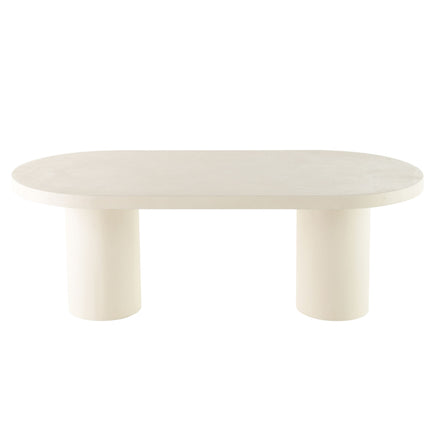 Esstisch Lima – Beige Mikrozement – ​​200 cm