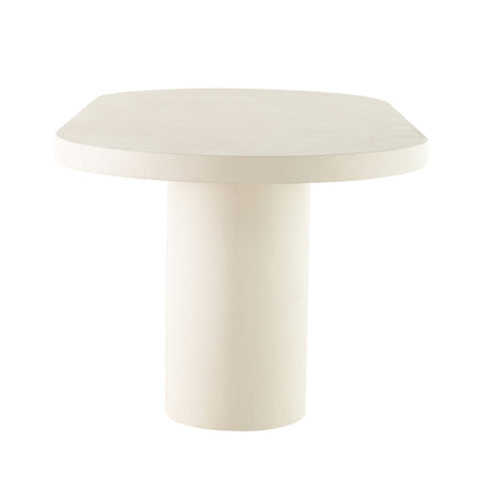 Esstisch Lima – Beige Mikrozement – ​​200 cm