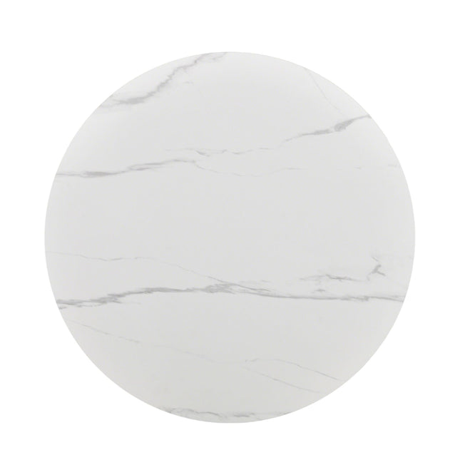 Eettafel Rond Lou - Keramisch Walnoot Fineer -  120cm