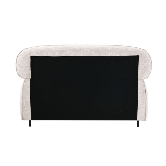 Bed Luka - Beige Chenille - 180cm x 200cm