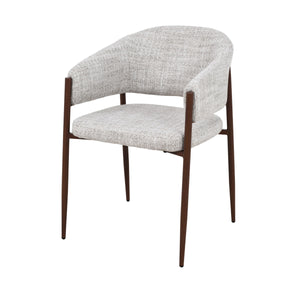 Luna Eetkamerstoel - Beige Walnoot