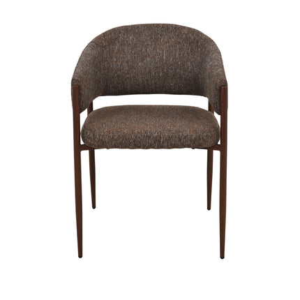Chaise de salle à manger Luna - Noyer brun