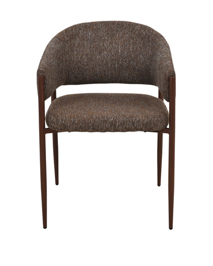 Luna Eetkamerstoel - Bruin Walnoot