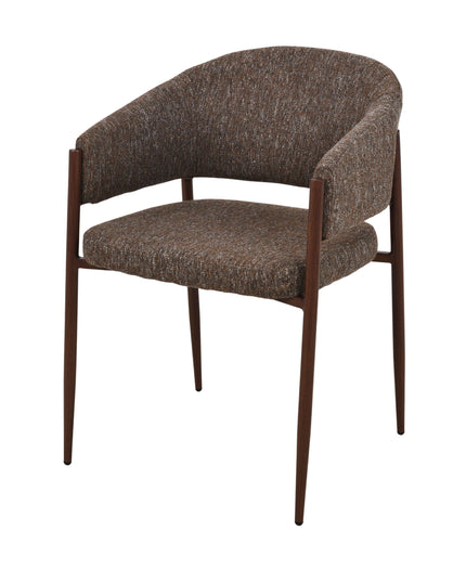 Luna Eetkamerstoel - Bruin Walnoot