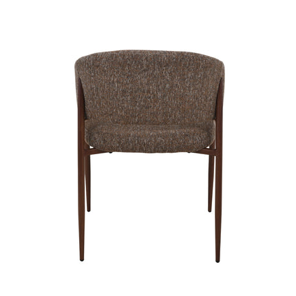 Chaise de salle à manger Luna - Noyer brun