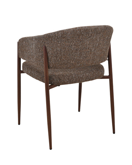 Luna Eetkamerstoel - Bruin Walnoot