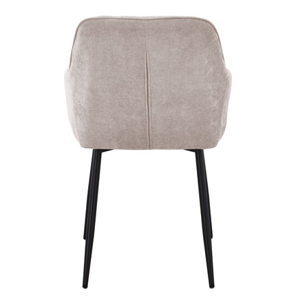 Mila Eetkamerstoel - Beige - Weave