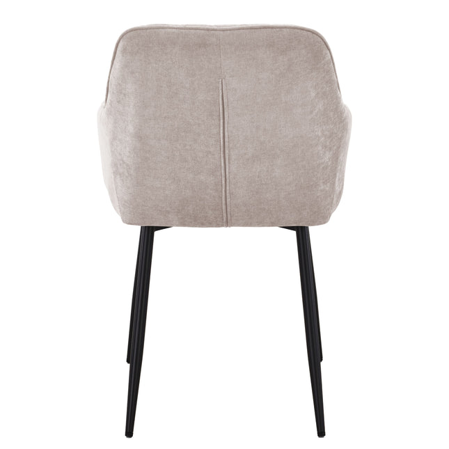 Mila Eetkamerstoel - Beige - Weave