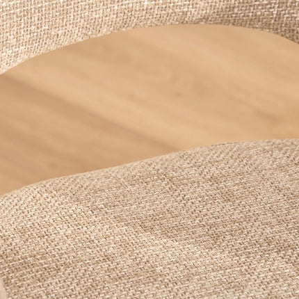 Nova Eetkamerstoel V2 - Beige Weave