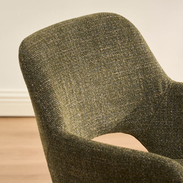 Nova Eetkamerstoel V2 - Groen Weave