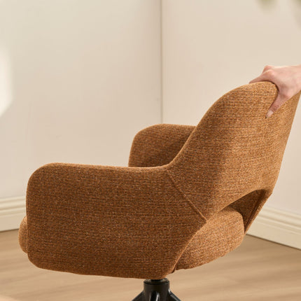 Nova Eetkamerstoel V2 - Terracotta Weave