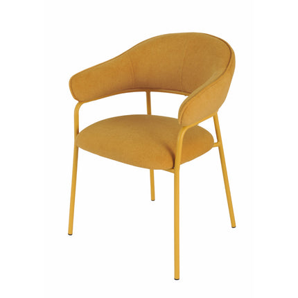 Chaise de salle à manger Harper - Jaune