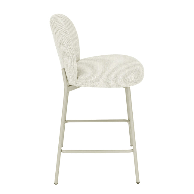 Ruby Barstoel - Beige Chenille