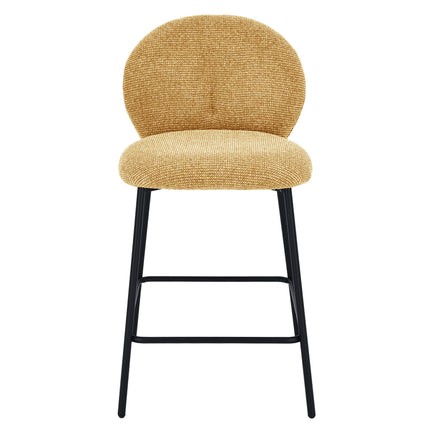 Barhocker Ruby – Gelbes Chenille