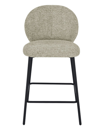 Ruby Barstoel - Taupe Chenille