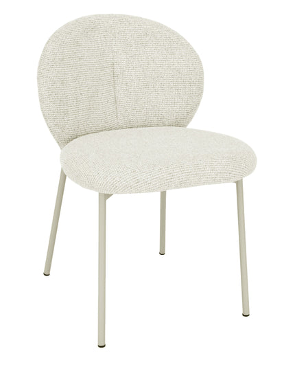 Ruby Eetkamerstoel - Beige Chenille