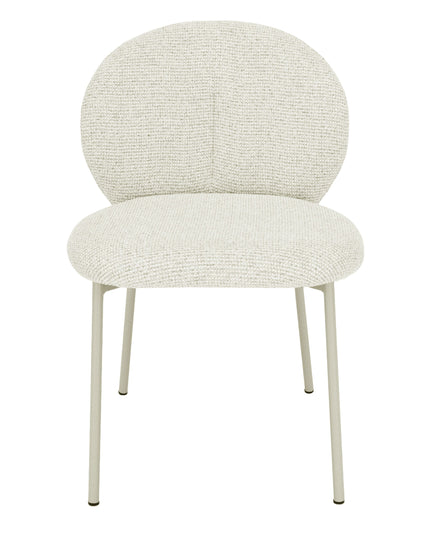Ruby Eetkamerstoel - Beige Chenille