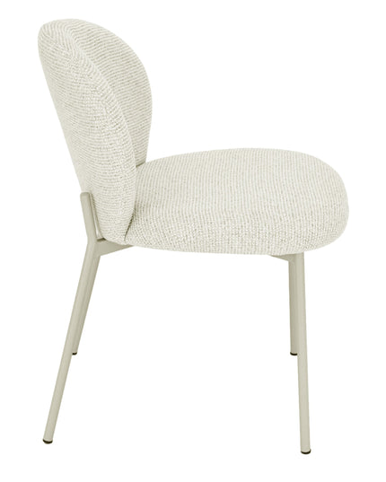 Ruby Eetkamerstoel - Beige Chenille