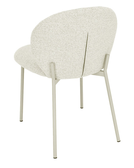 Ruby Eetkamerstoel - Beige Chenille