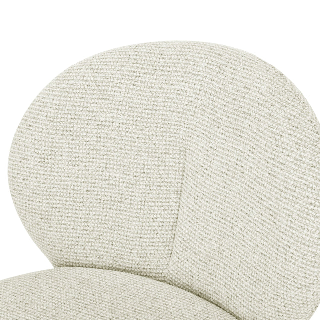 Ruby Eetkamerstoel - Beige Chenille